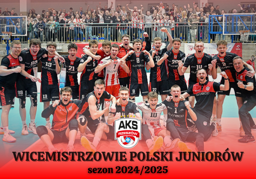 AKS RZESZÓW WICEMISTRZEM POLSKI JUNIORÓW 2025